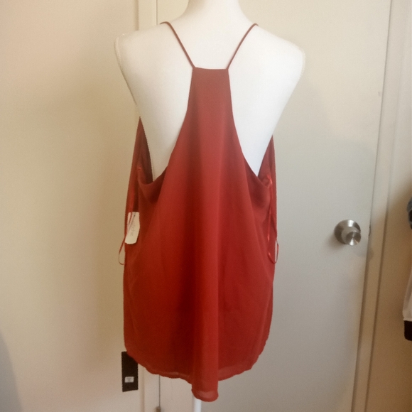 Talent top spaghetti straps rust orange size 1XL - Picture 3 of 8